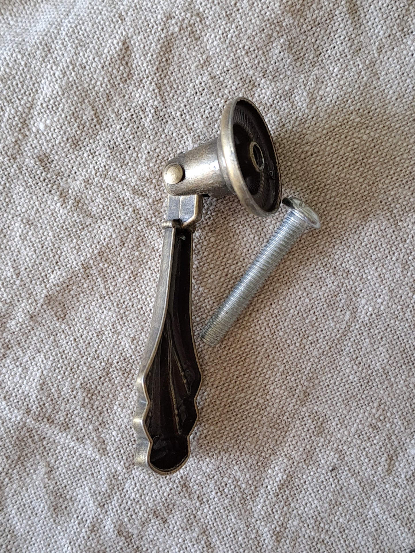 Long Handle Cabinet/Drawer Knob - 'Antique Bronze'