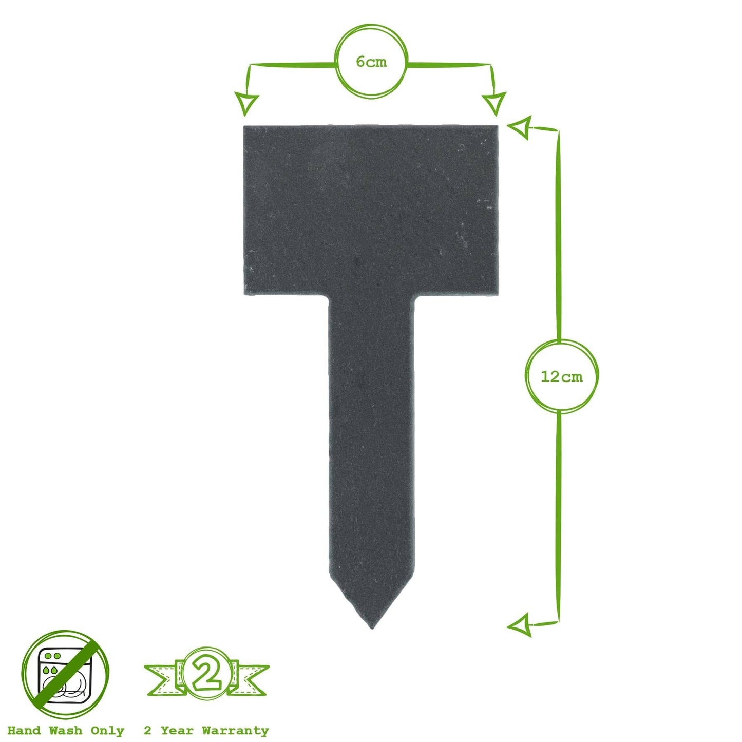 Slate Plant Marker - Blank - LARGE