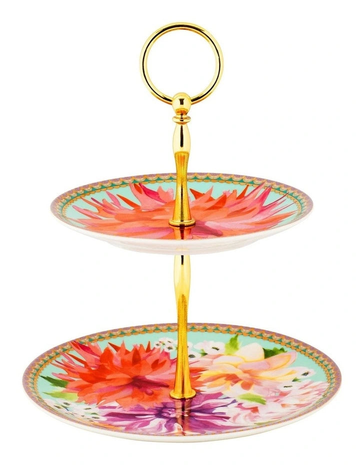 Maxwell & Williams Garden 'Dahlia Daze' Cake Stand -