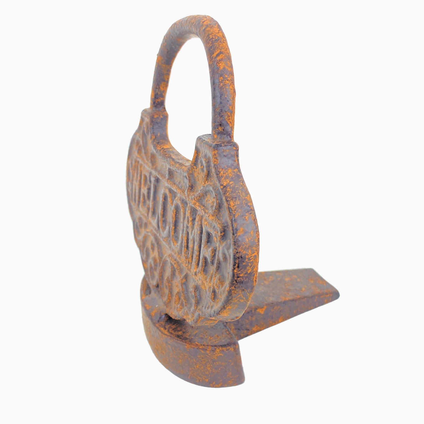 Welcome Cast Iron Doorstop