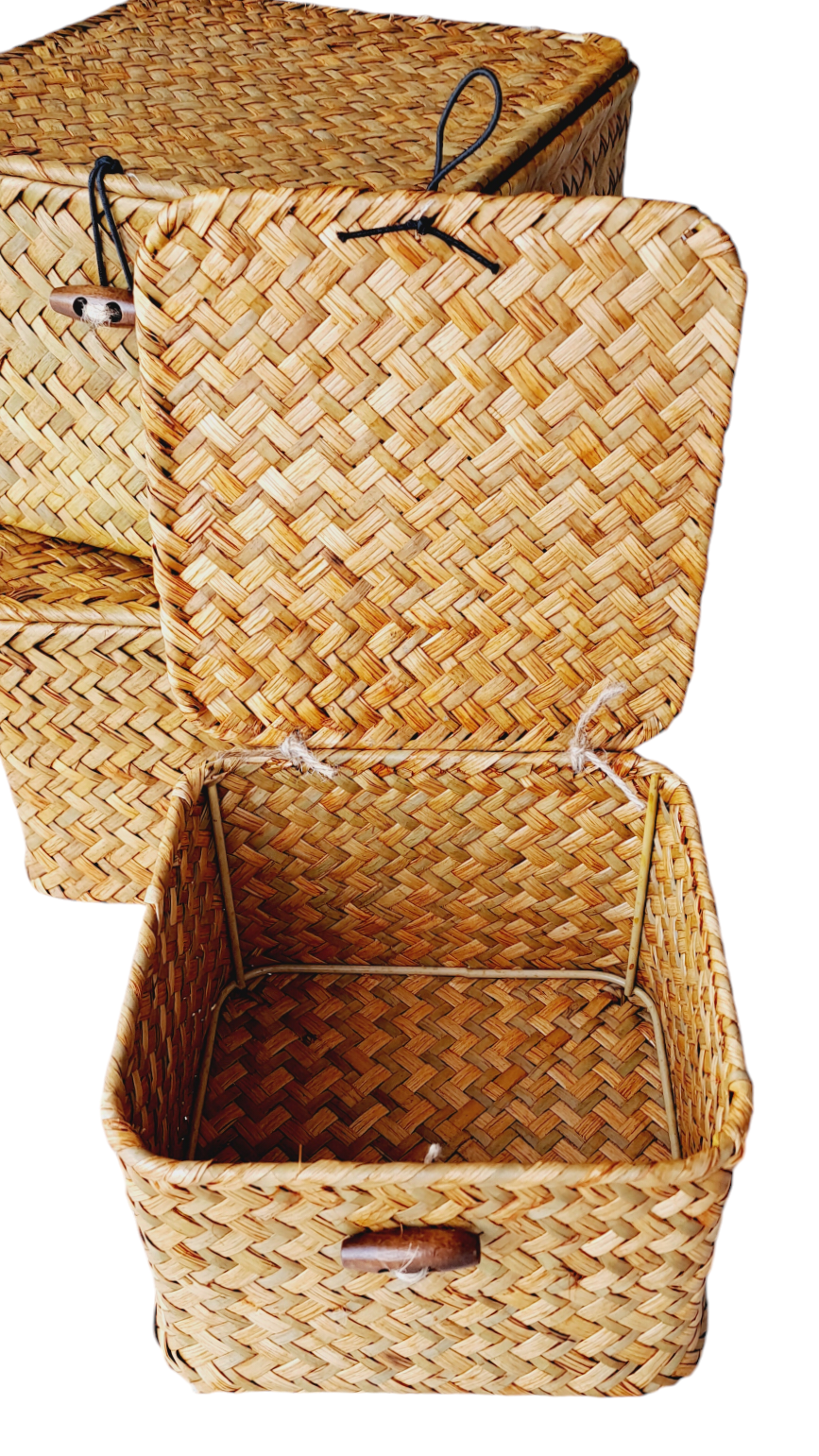 Woven Boxes - Set of 3
