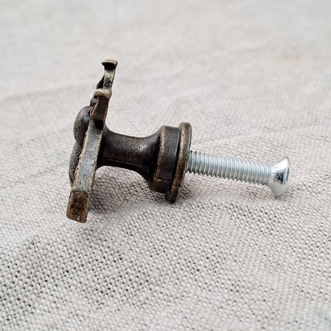 Pack of 5 'Antique Bronze' Bee Drawer/Cabinet Knob