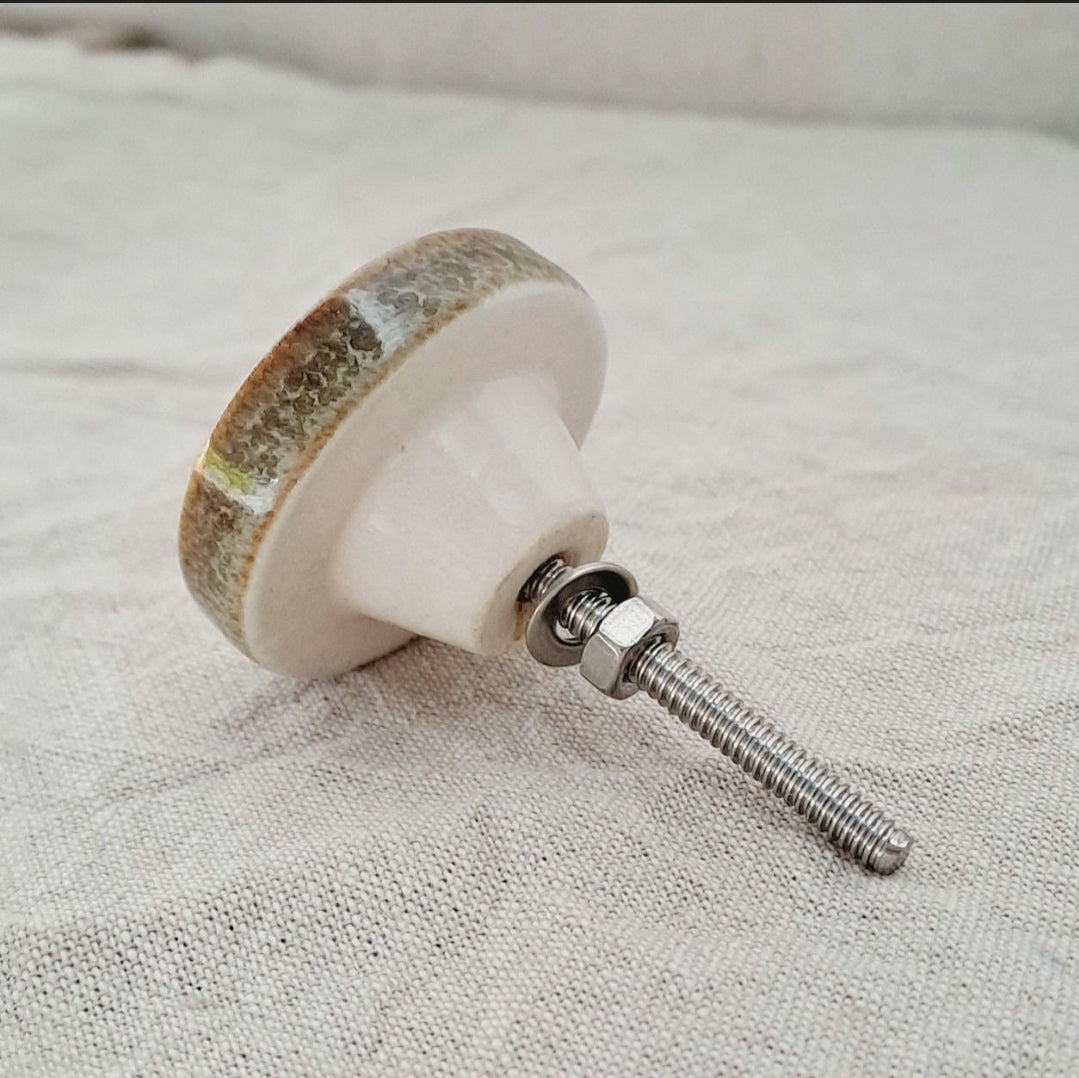 Glazed Ceramic Drawer Knob