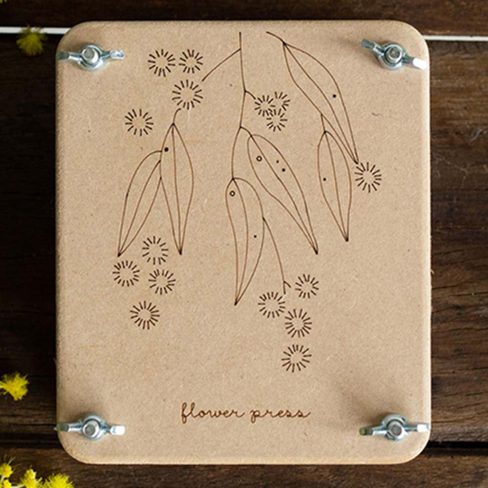 Wattle Design Flower Press