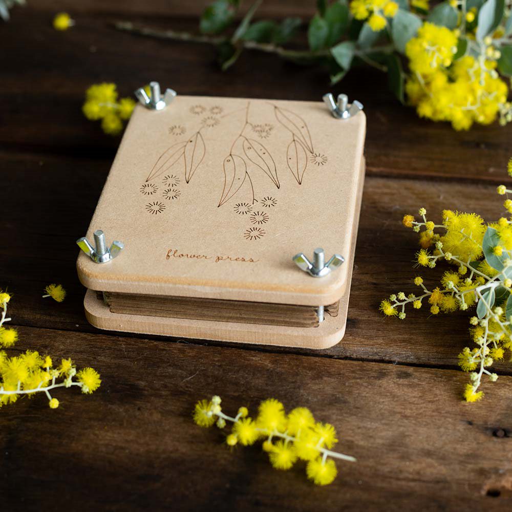Wattle Design Flower Press