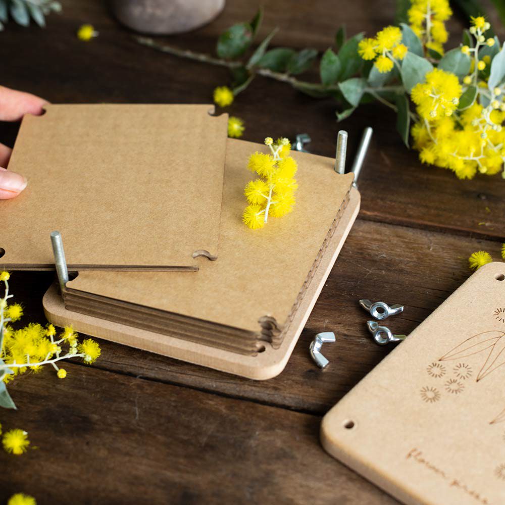 Wattle Design Flower Press