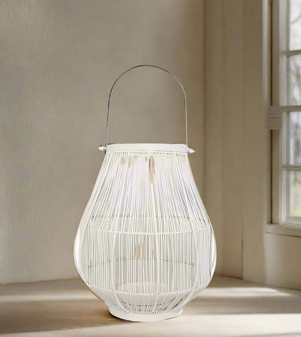 White Lantern 34cm