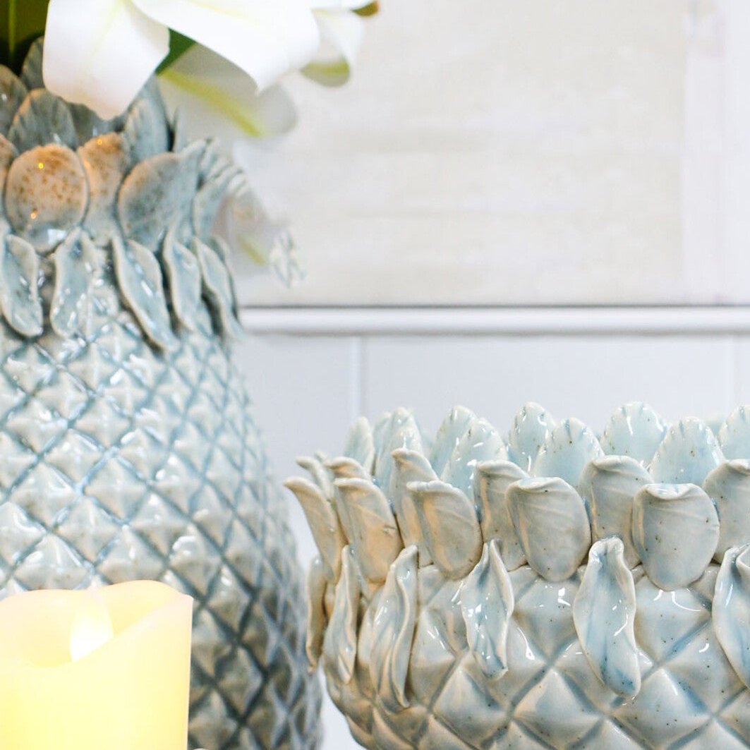 'Summer Pineapples' Ceramic Jug