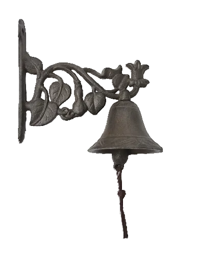 Cast Iron Doorbell - Garden Vine