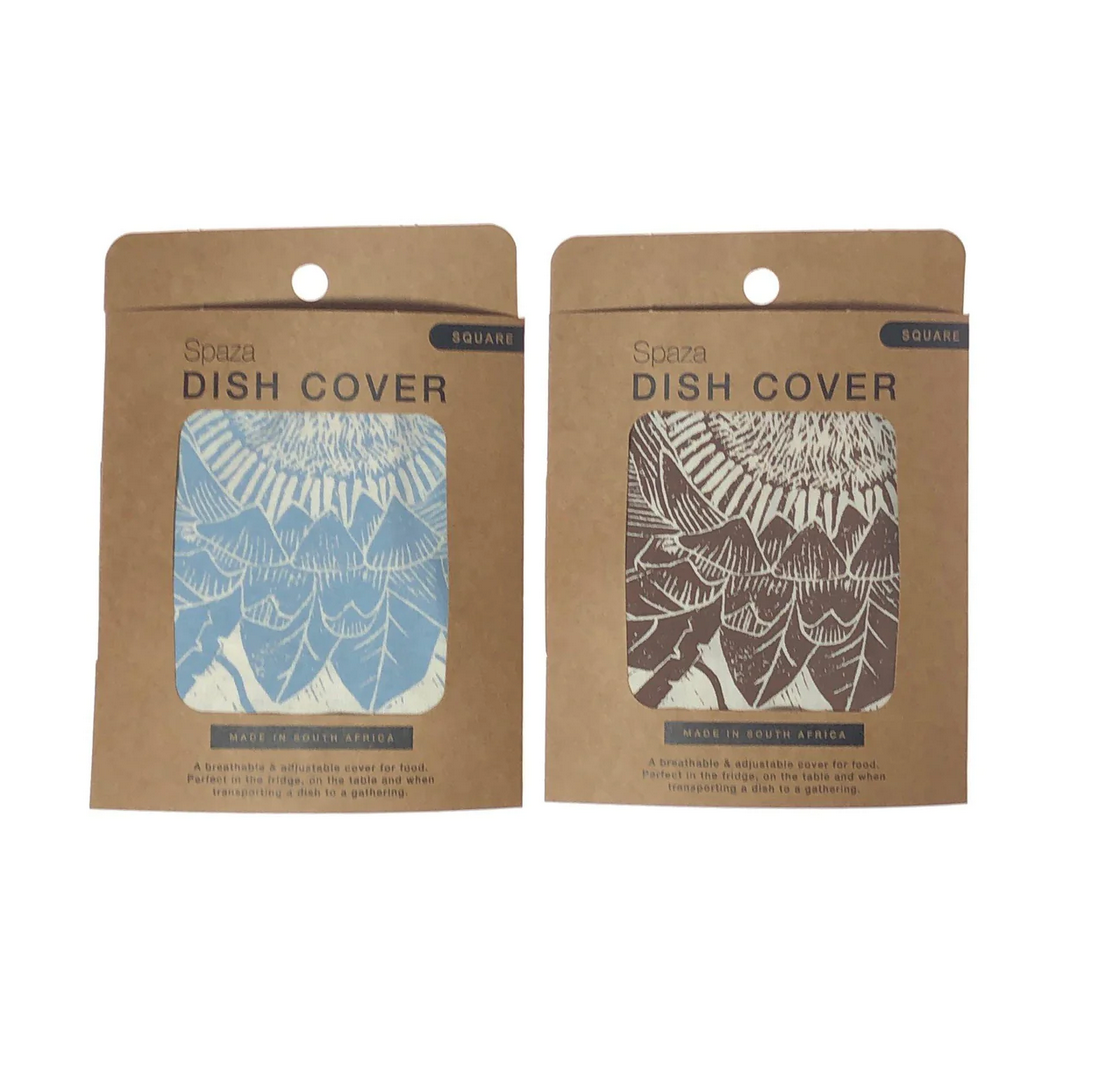 Square Dish and Casserole Cover - Protea