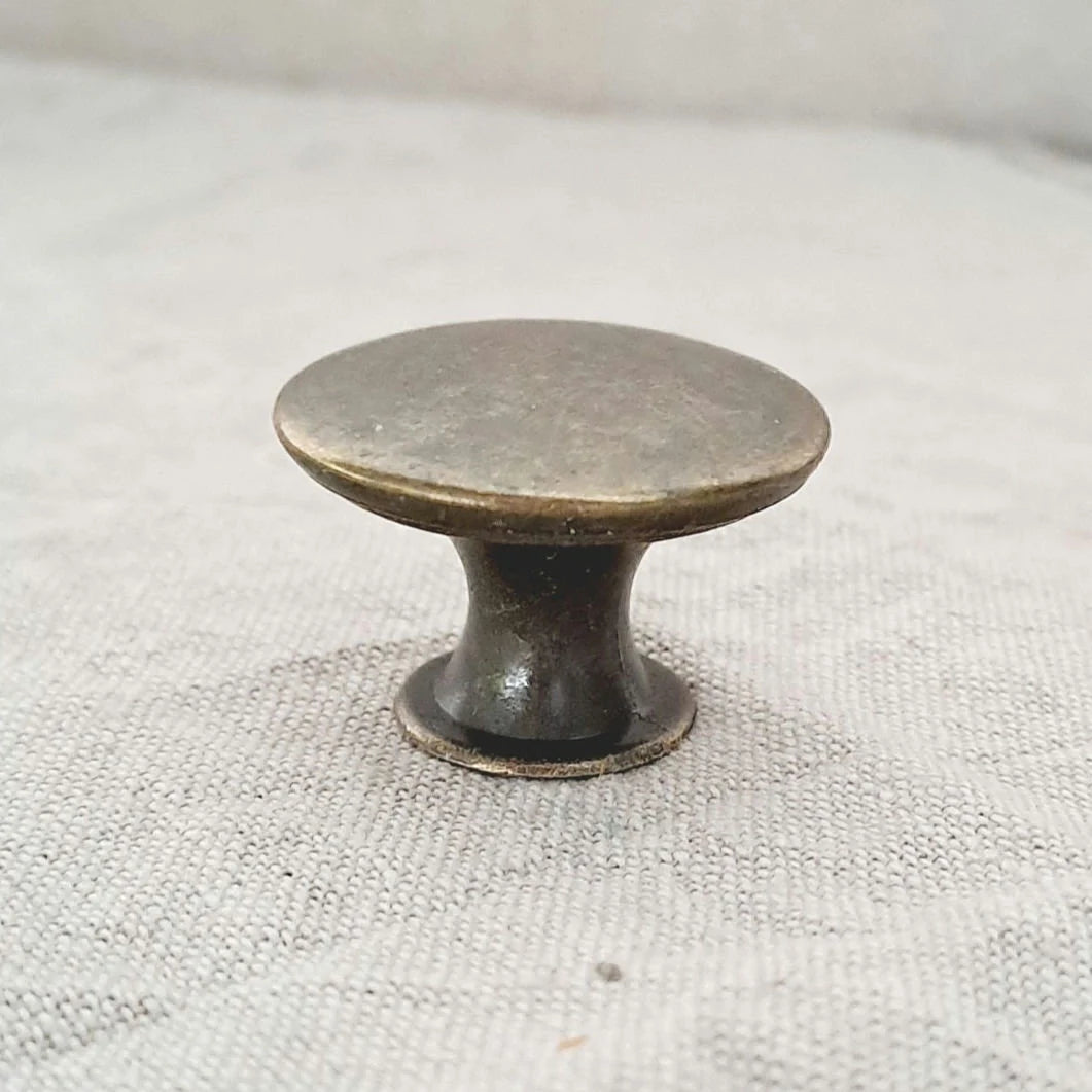 Drawer Knob - 'Antique Bronze' Metal