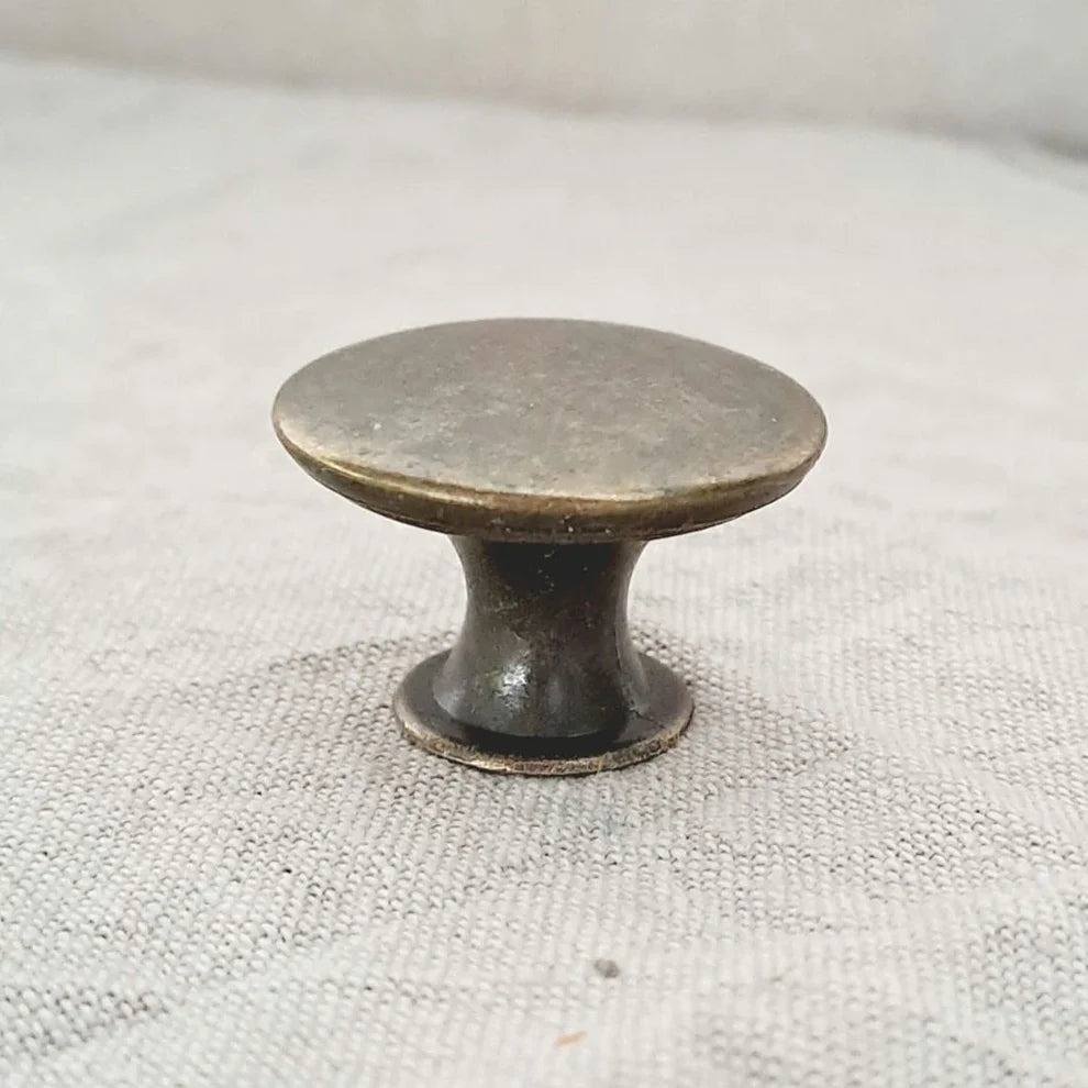 Drawer Knob - Pack of 5 - 'Antique Bronze' Metal