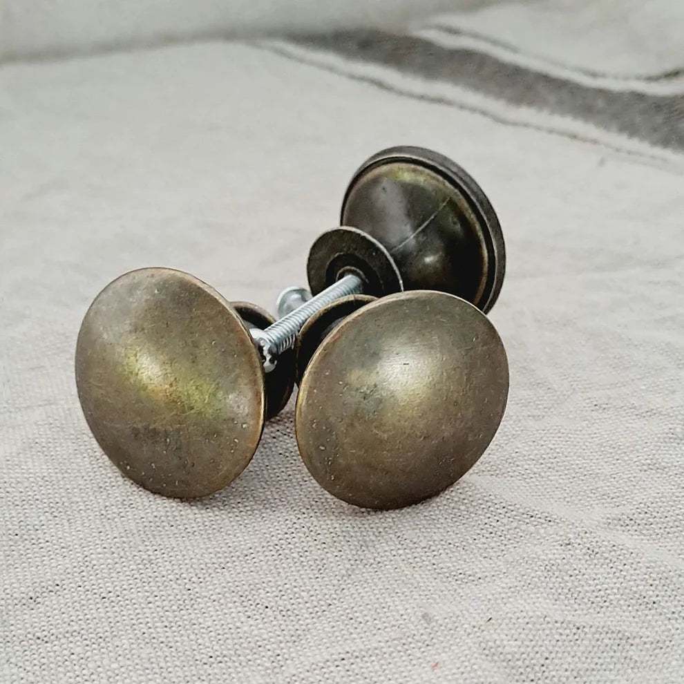 Drawer Knob - Pack of 5 - 'Antique Bronze' Metal