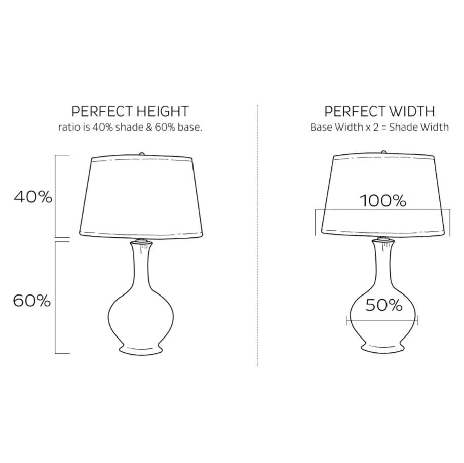 P Kaufmann Fabric Drum Lampshade