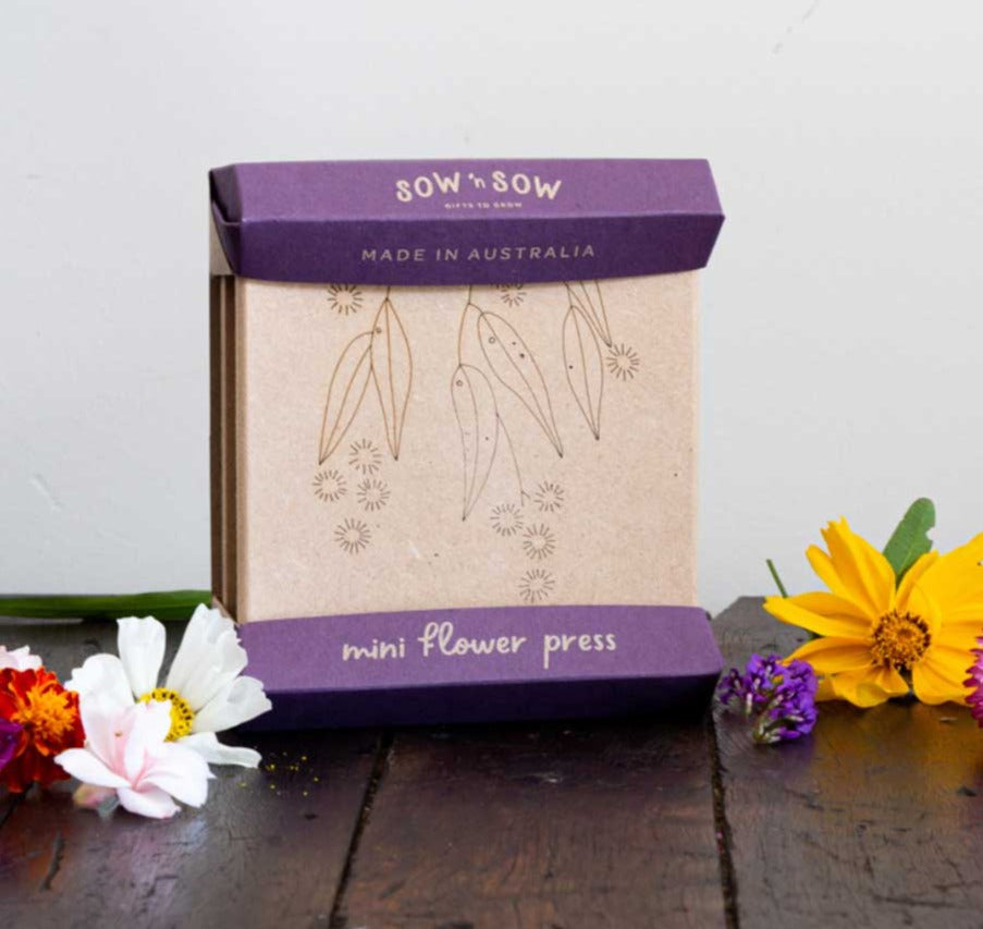 Wattle Design Flower Press