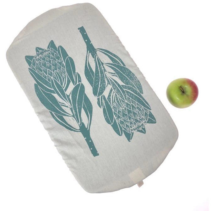 Sage Green Protes Print - Rectangle Dish Cover - 100% Cotton