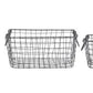 Rectanglar Metal Storage Basket - LARGE