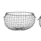 Round Storage Metal Basket - LARGE