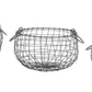 Round Storage Metal Basket - MEDIUM