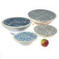 Bowl & Dish Covers - Large - Set of 4 - Protea Flower Design - 100% Cotton