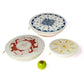 'Utensils' Design Dishcovers - Large Set of 3 - 100% Cotton