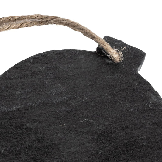 Slate Christmas Tree Decoration - Bauble