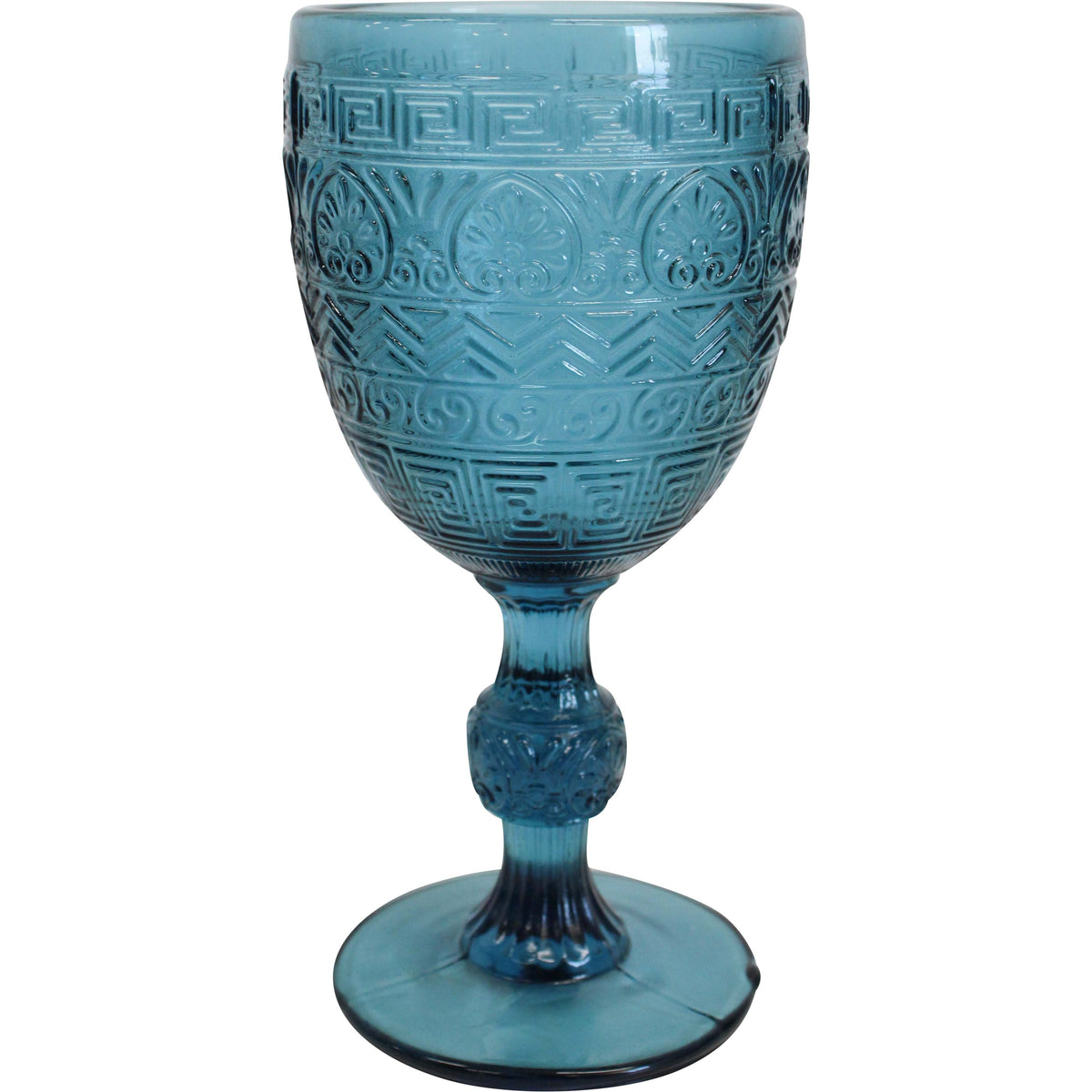 Blue Wine Glass - Festival - Set of 4