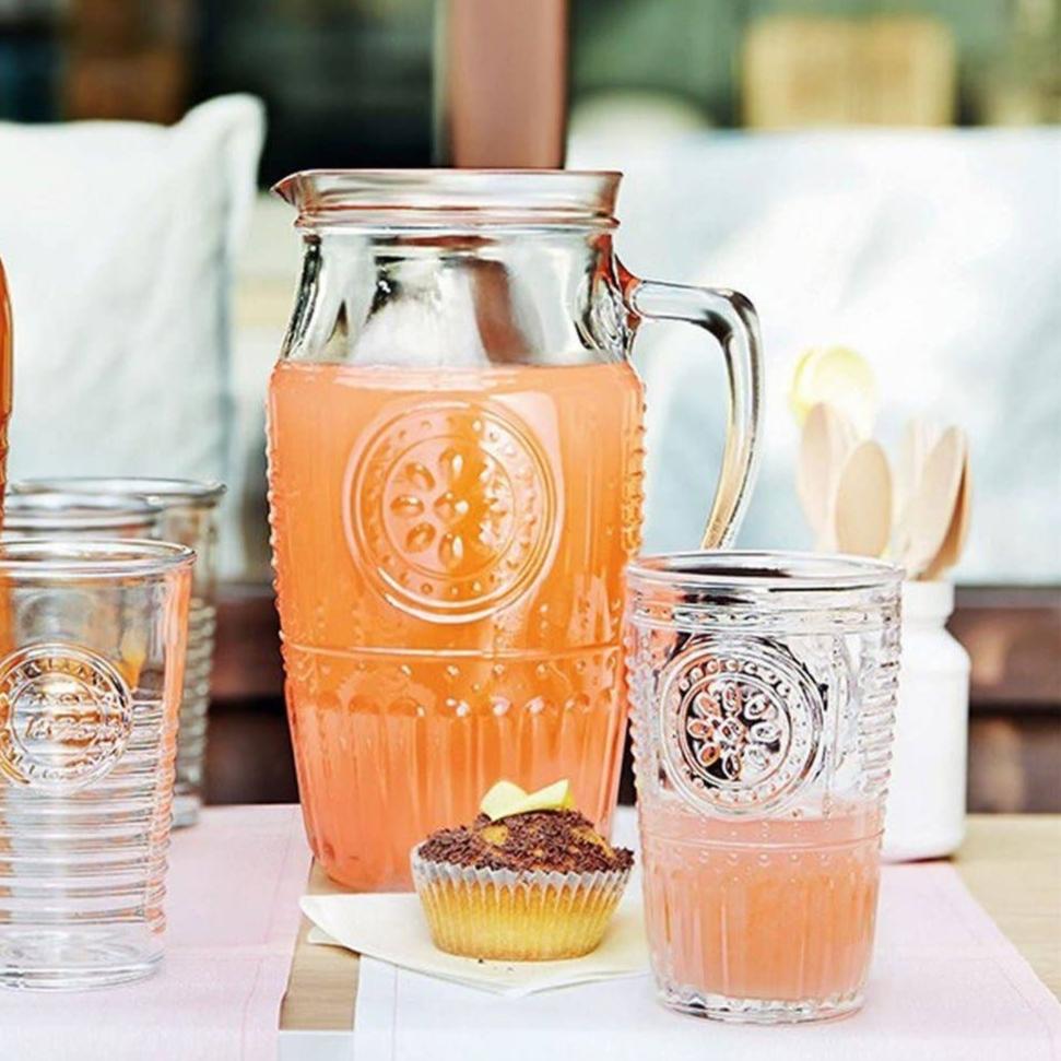 'Romantic' Patterned Beverage Jug - 1.6L