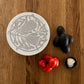 Dish and Bowl Cover Medium - Protea Print