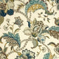 Drum Lampshade - Finders Keepers (French Blue) P.Kaufmann Fabric