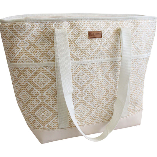 'Geometric Haze' Insulated Cooler Tote Style Bag