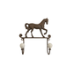 Horse Metal Twin Wall Hook