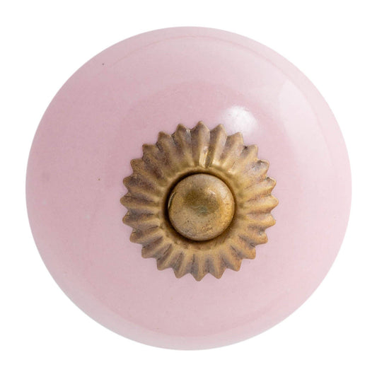 Ceramic Drawer Knob - Pink