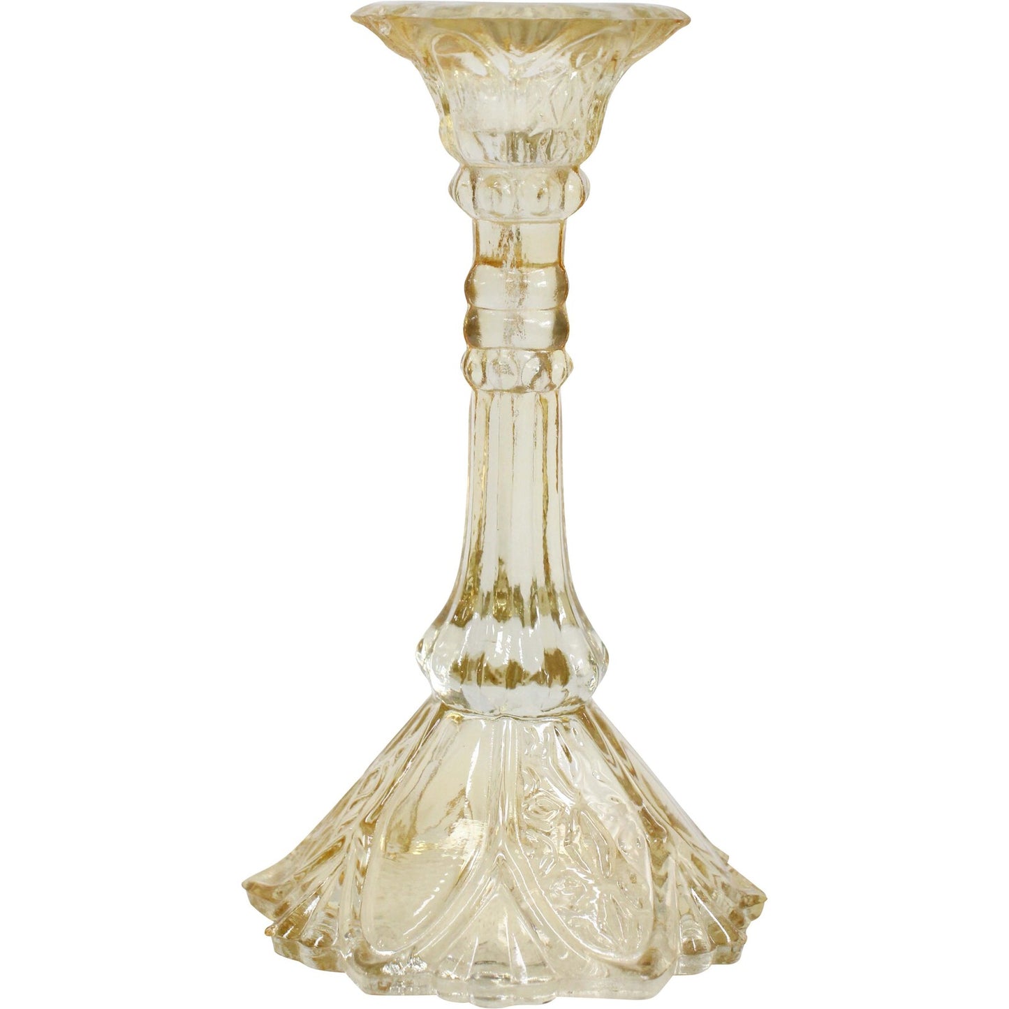 Candle Holder - Glass Champagne - Medium