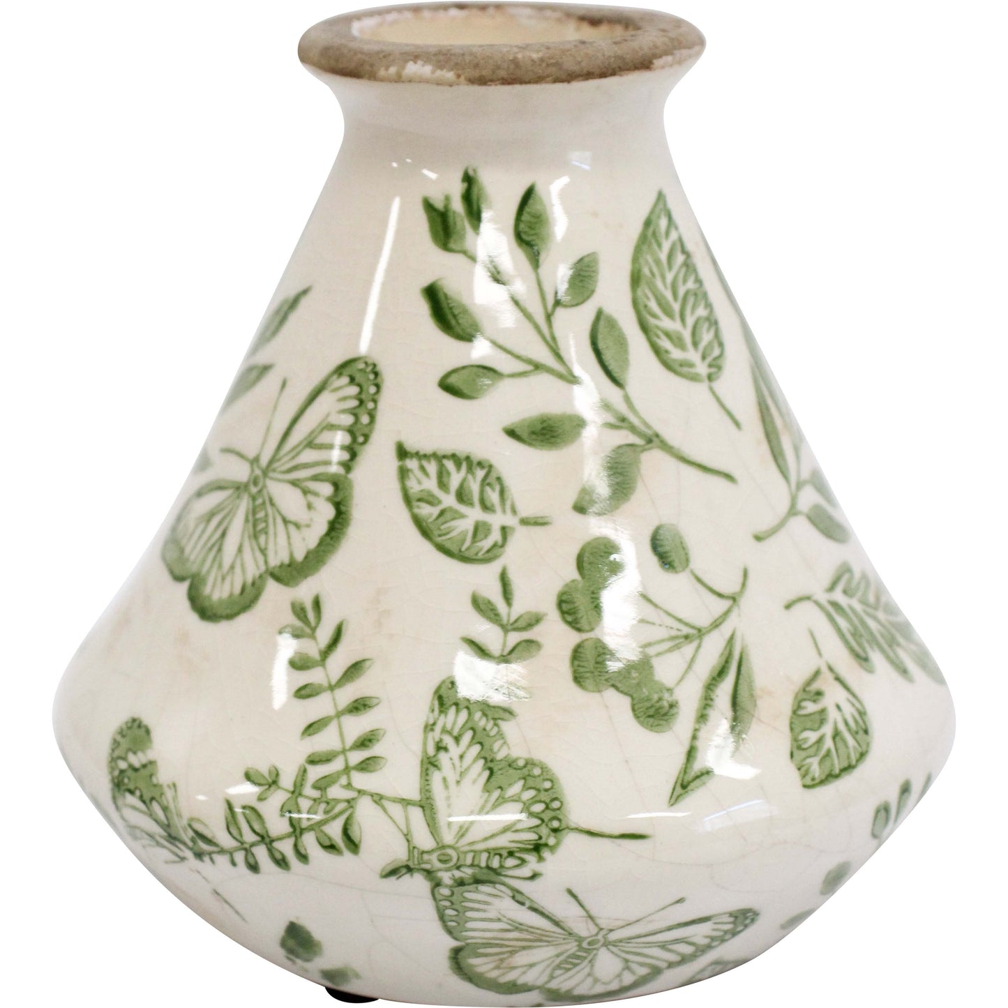 Enchanted Garden Vintage Style Bud Vase