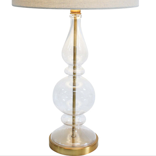 Large Glass Lamp Base (BASE ONLY)