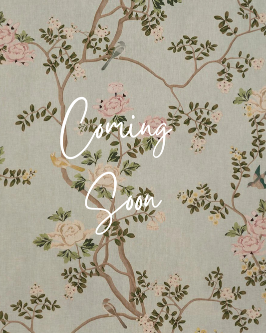 COMING SOON! MOKUM Sakura Duckegg Fabric Drum Lampshade