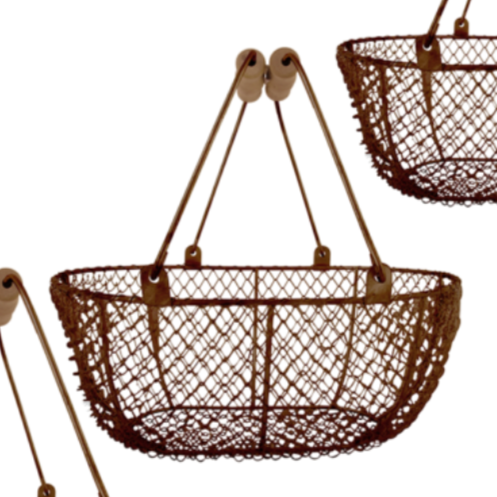 Medium Wire Oval Basket/Trug