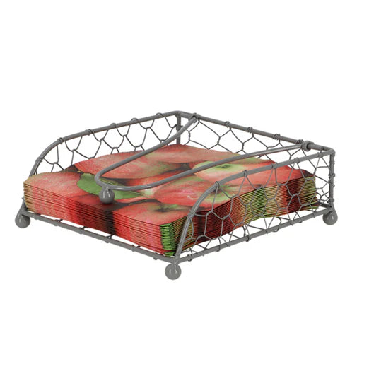 Metal Napkin Holder - Farmhouse Design