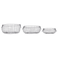 Oval Metal Storage Basket - MEDIUM