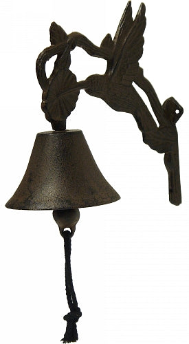 Hummingbird Doorbell - Cast Iron