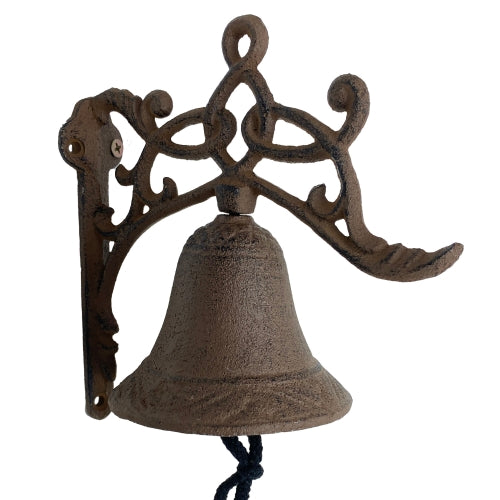 Doorbell - Cast Iron 'Fleur de Lis'