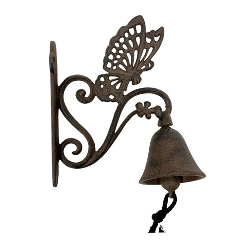 Butterfly Cast Iron Doorbell