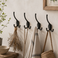 Vintage Style Triple Wall Hook - Cast Iron