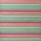 Multicolored striped pattern on a fabric background
