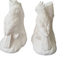 Bookends - White - Cockatoo Pair
