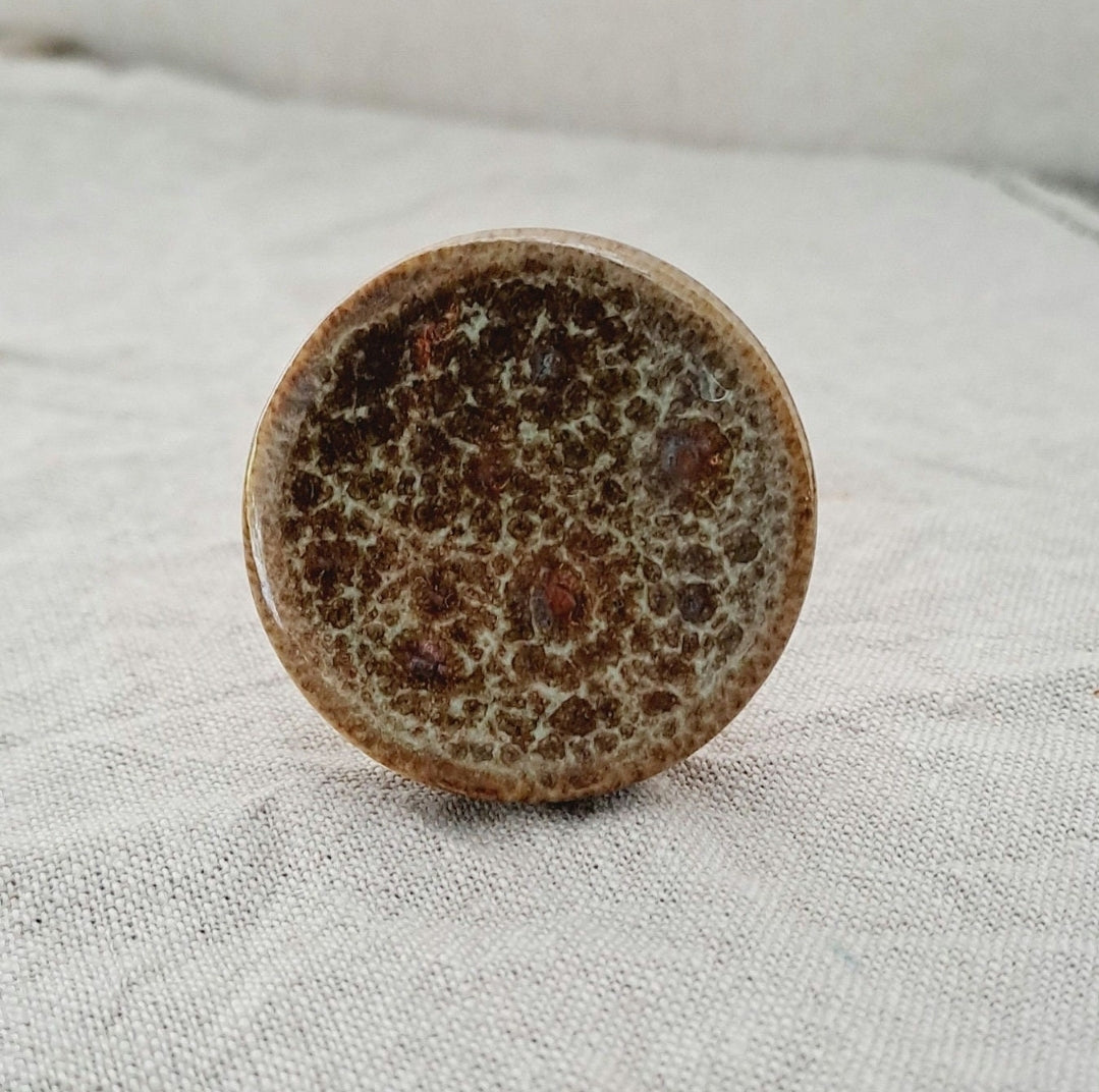 Glazed Ceramic Drawer Knob