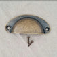 Antique Bronze Cup Style Drawer Pull - Pack of 5