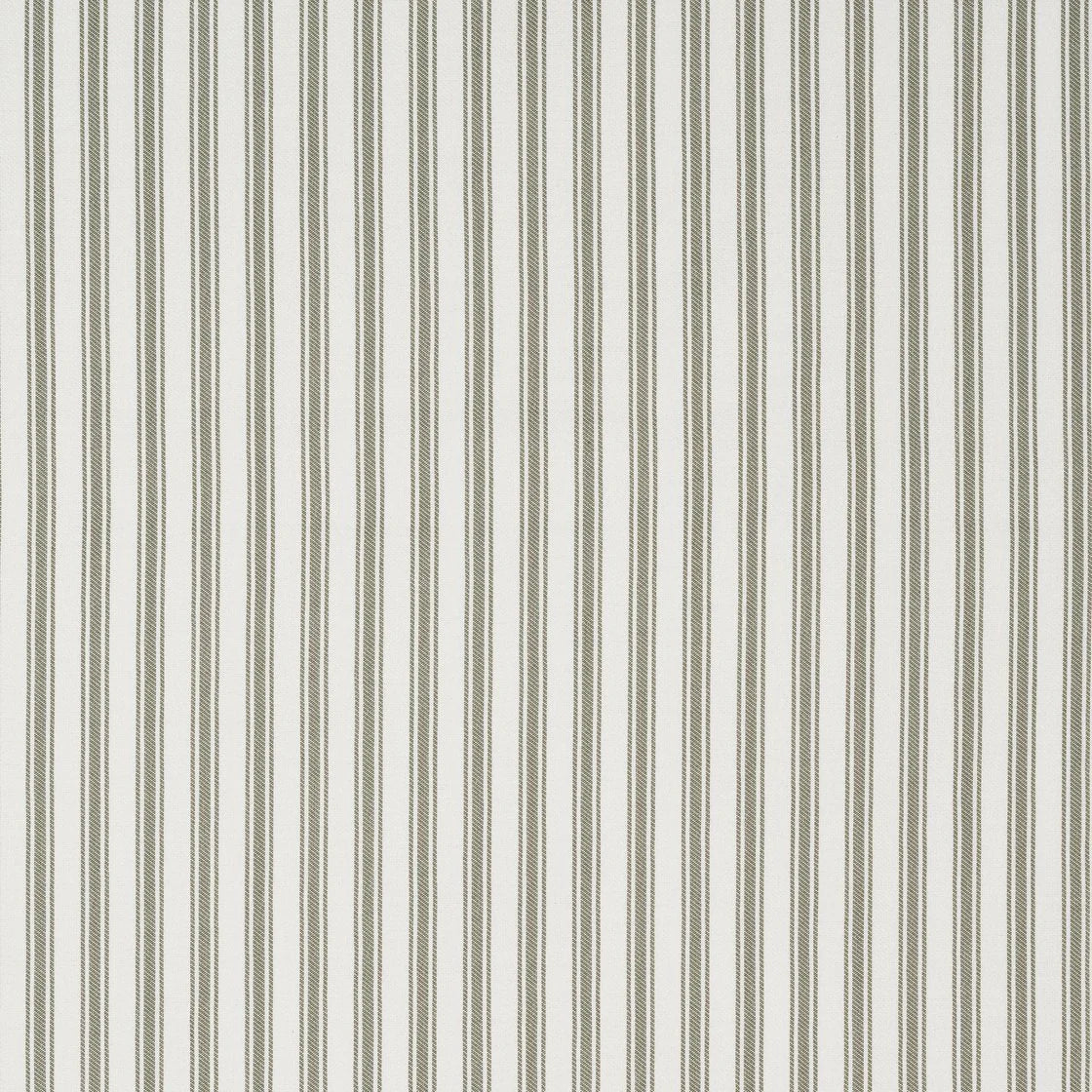 Drum Lampshade - Sage Green Ticking Fabric