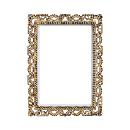 Pewter Photo Frame - 'Antique Gold'